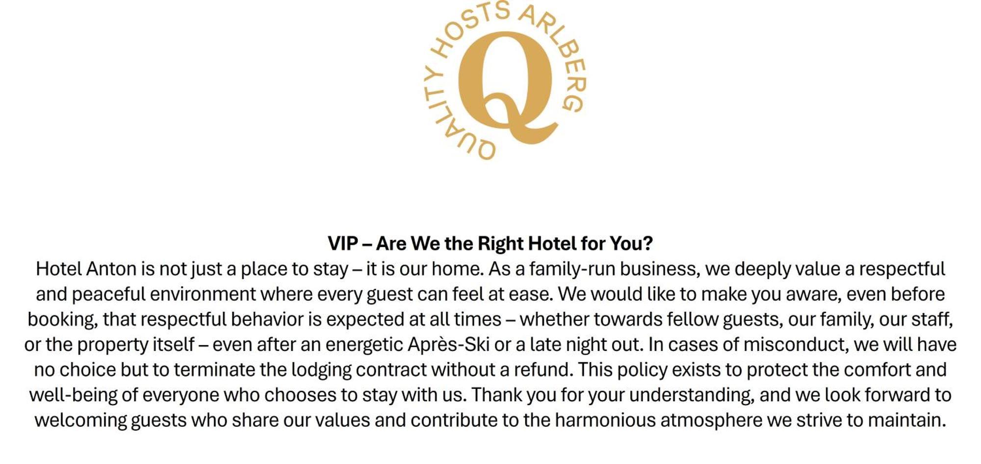Quality Hosts Arlberg - Hotel Anton St Anton am Arlberg Eksteriør billede